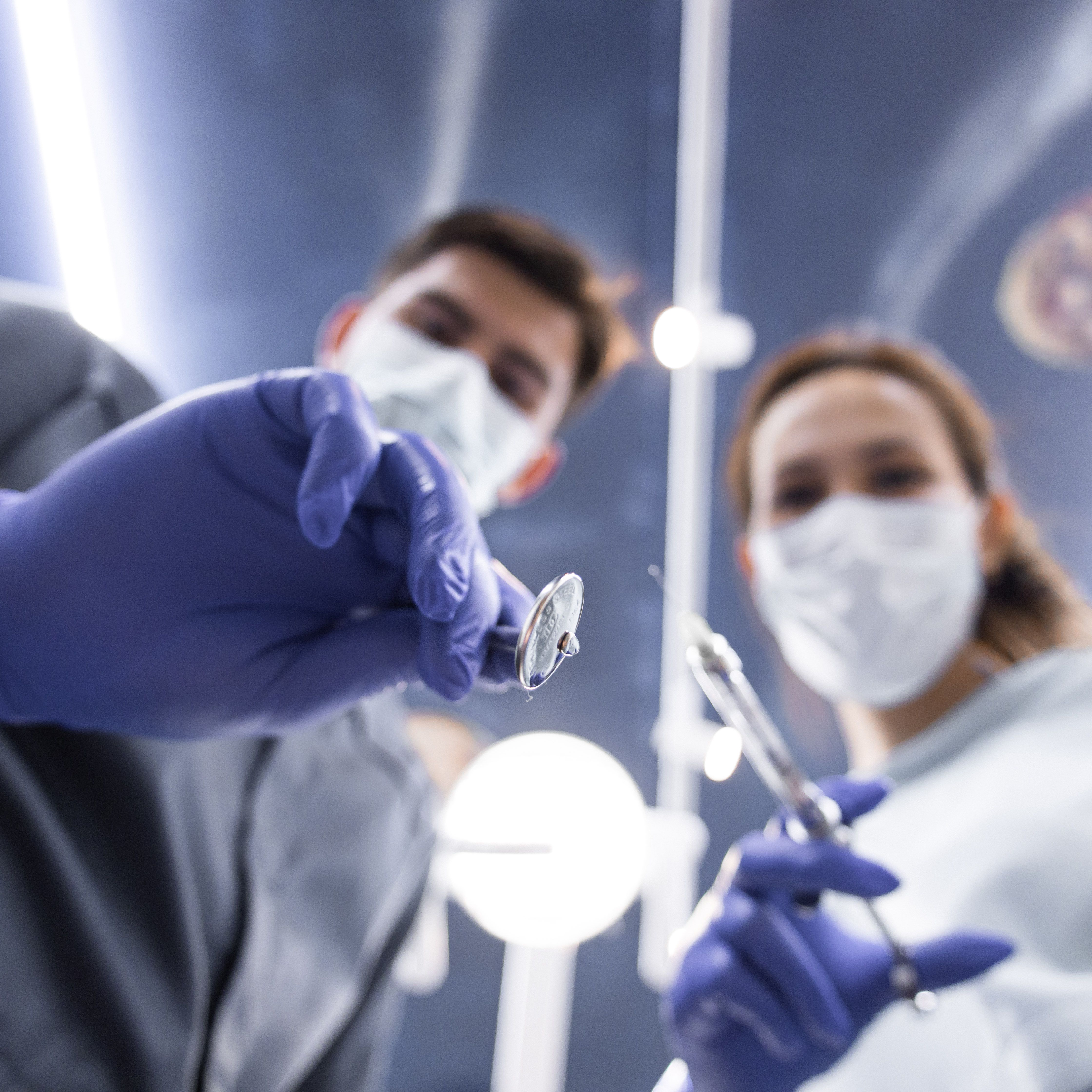 Image of two dentists