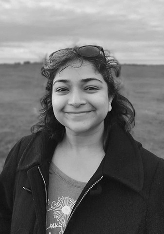 Portrait of portfolio creator – front view