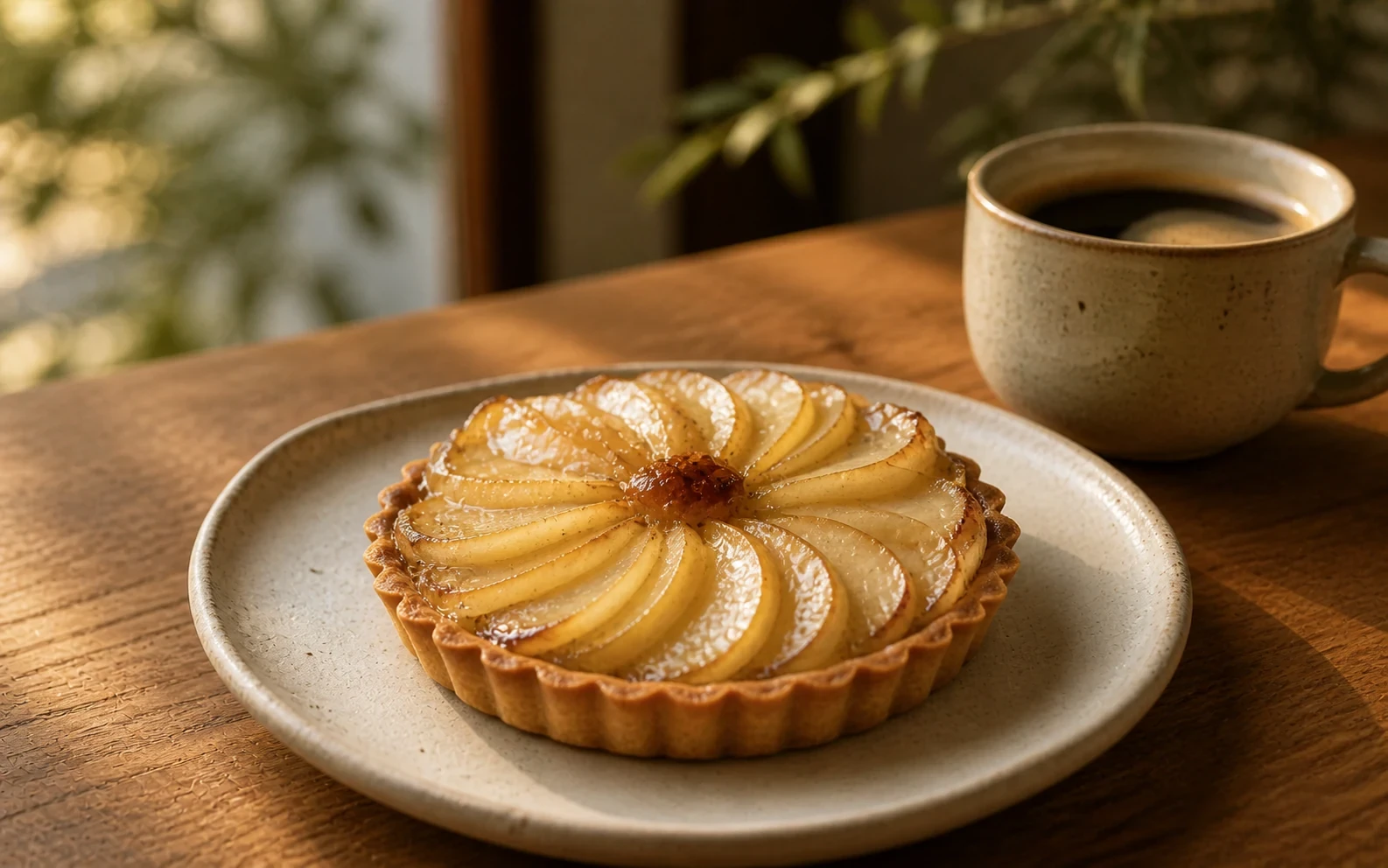 A small seasonal fruit tart