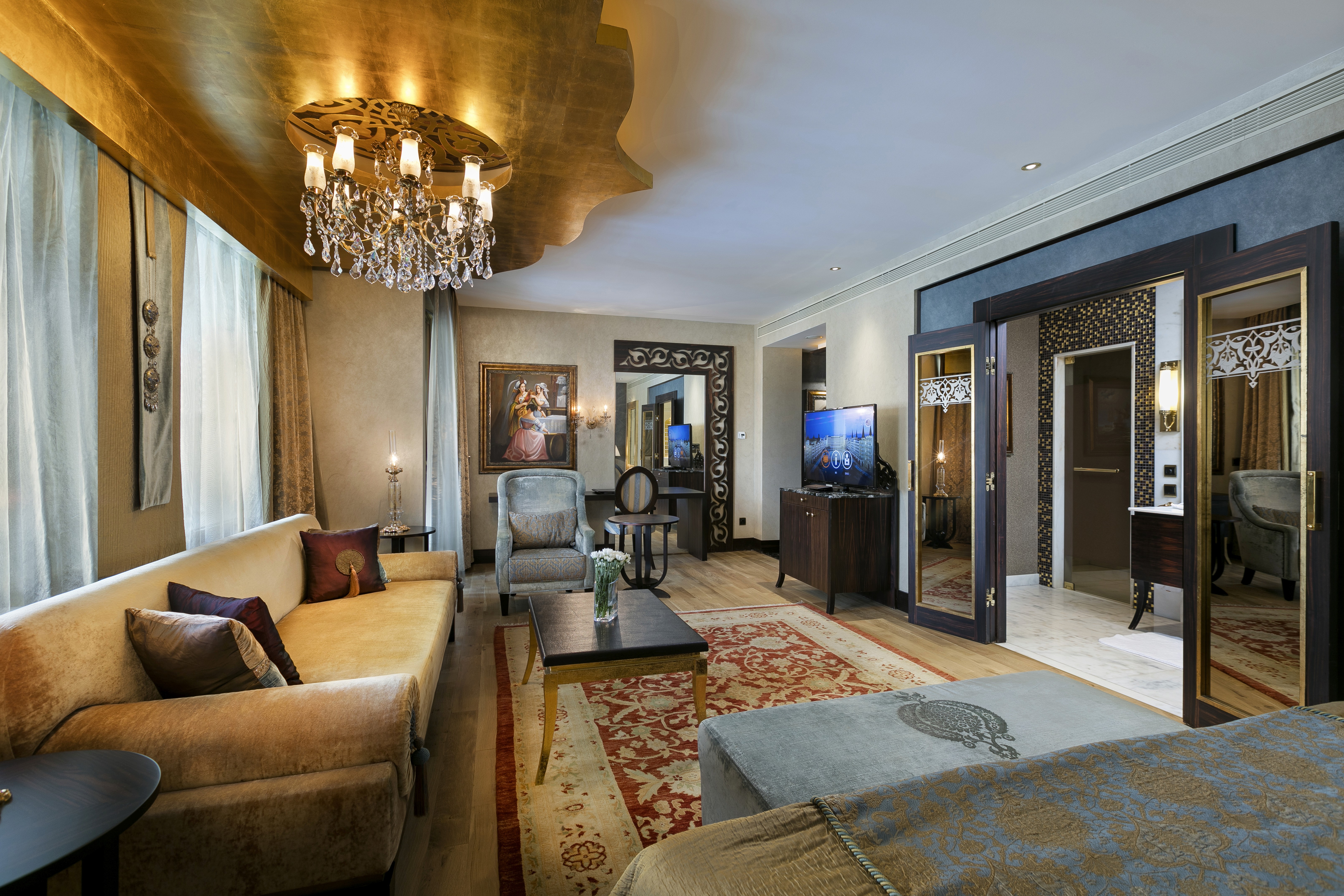 Comfortable lounge corner designed for relaxation and quiet moments.