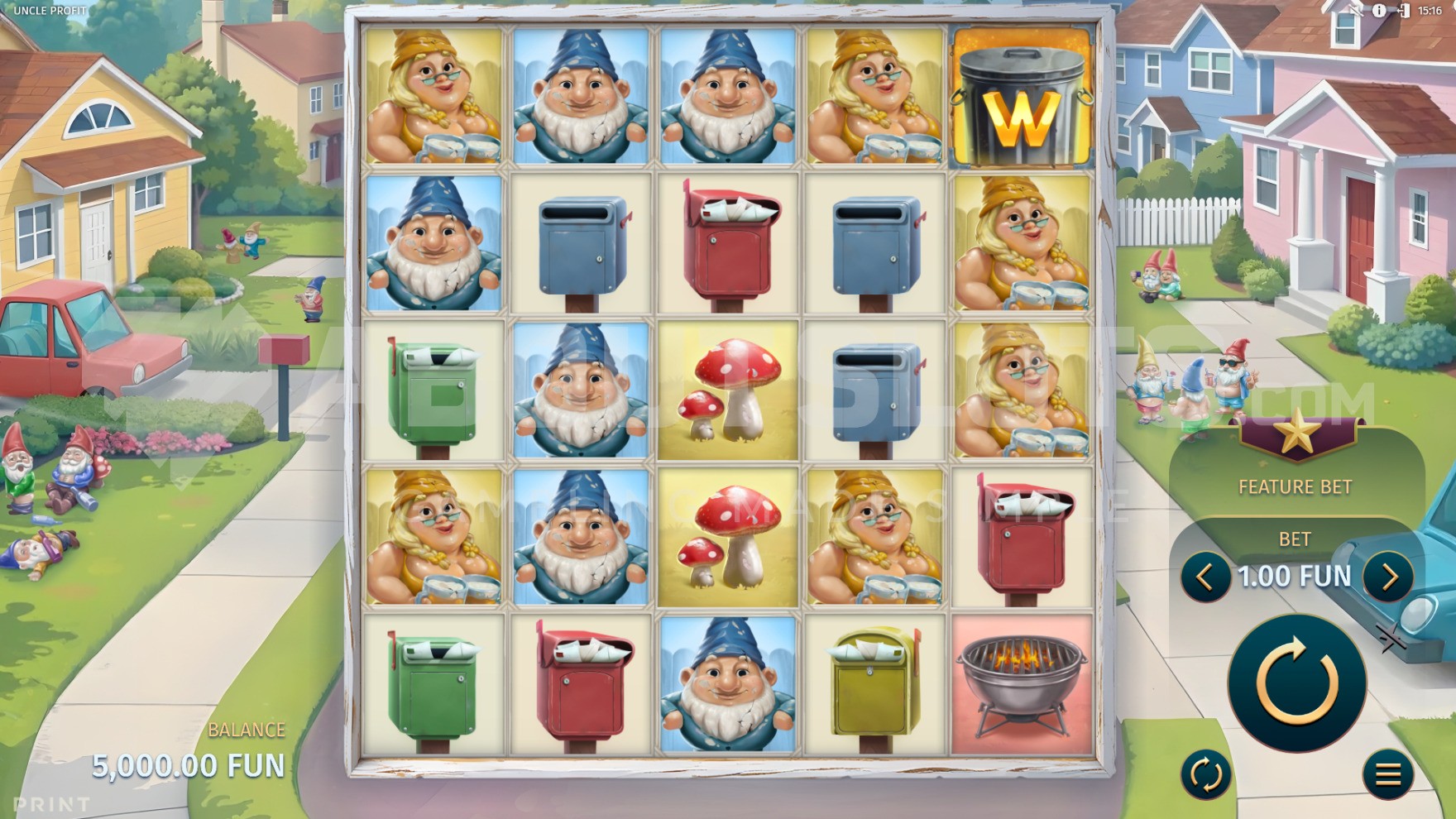 Uncle Profit (Print Studios) - capture du jeu en base game