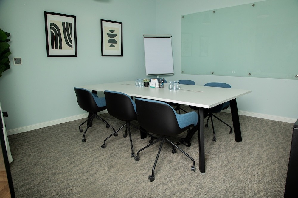 Meeting room at DIOM Rubeen 209 headquarters in Riyadh