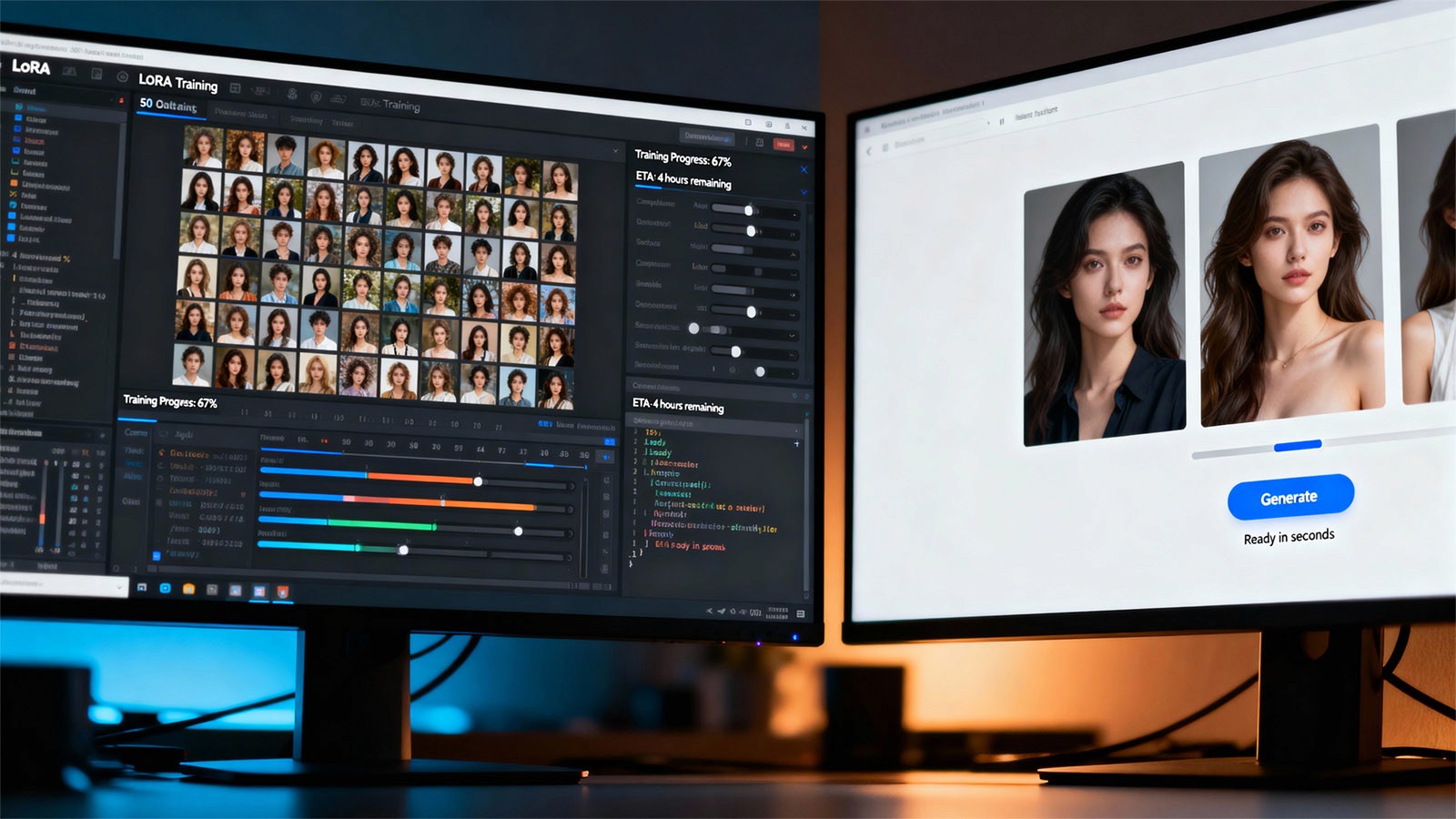 Van 50 foto dataset naar 3 reference images - character consistency met AI simplified