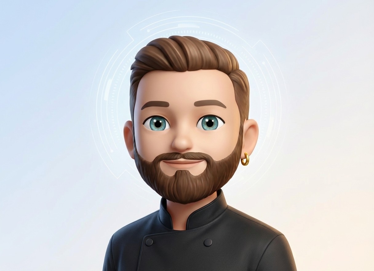 Michael Carter profile with a dynamic light