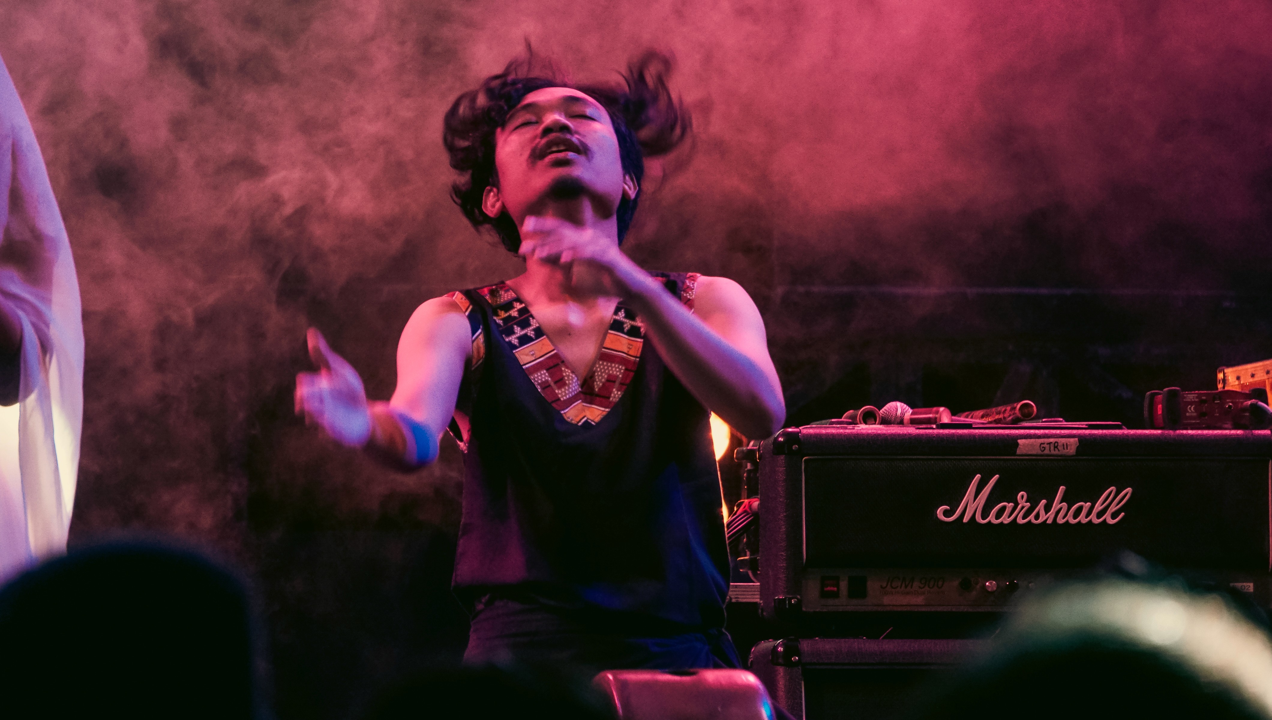 Drummer of Rubah di Selatan, Perform at Road to Soundrenaline Surabaya