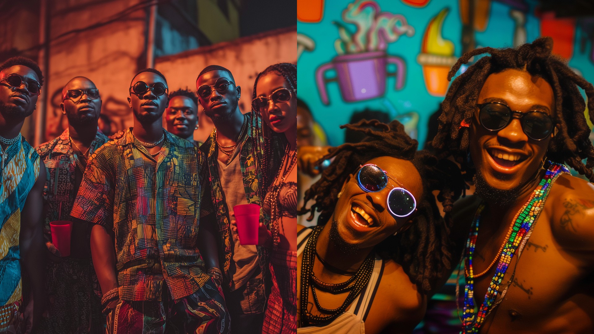 Detty Dec Fest announcement motion video — visual identity system, MetaCraft.