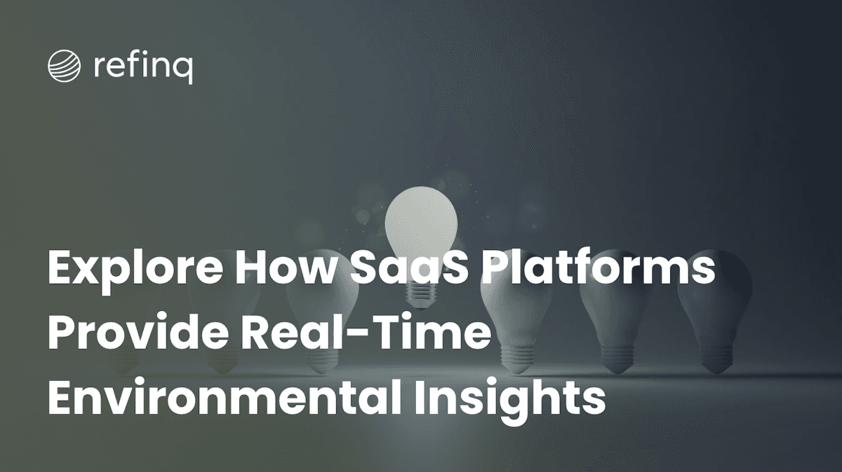 Dashboard of a SaaS platform displaying real-time environmental data including air quality, weather, and emissions analytics
