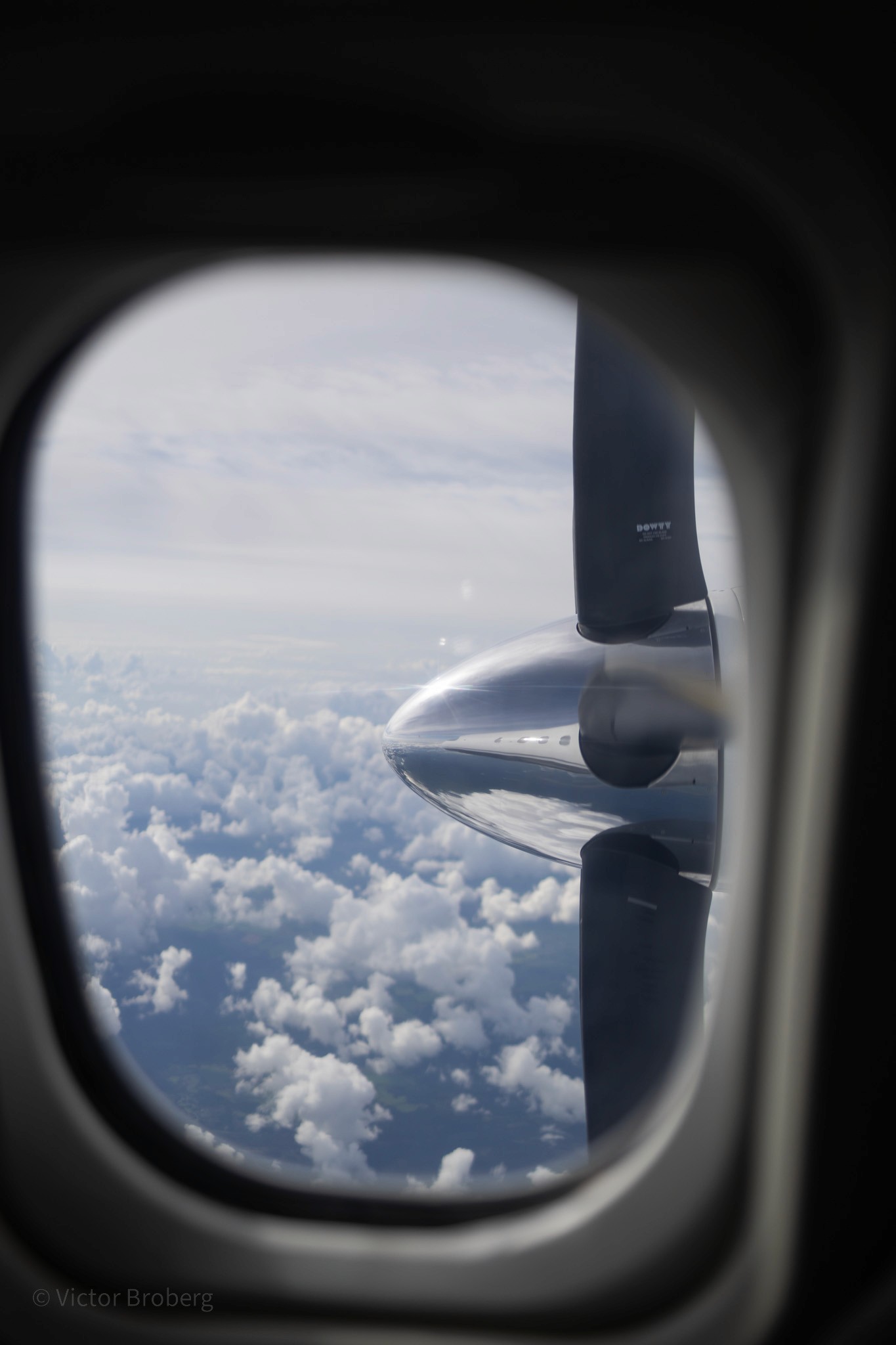 Above the clouds