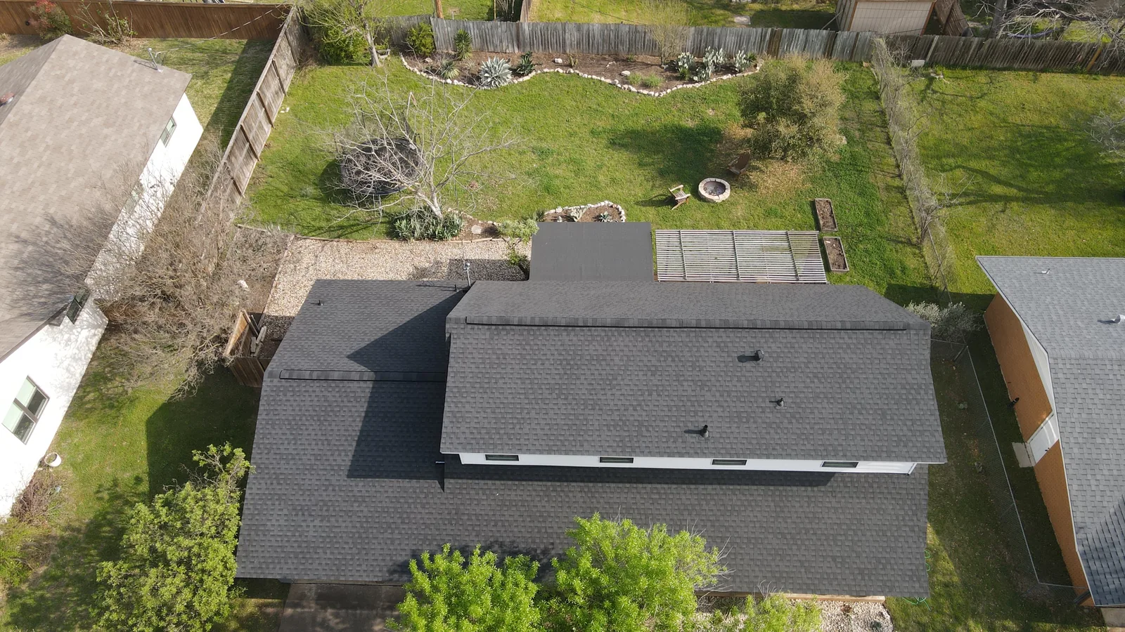 Finished: gaf timberline hdz architectural shingles.