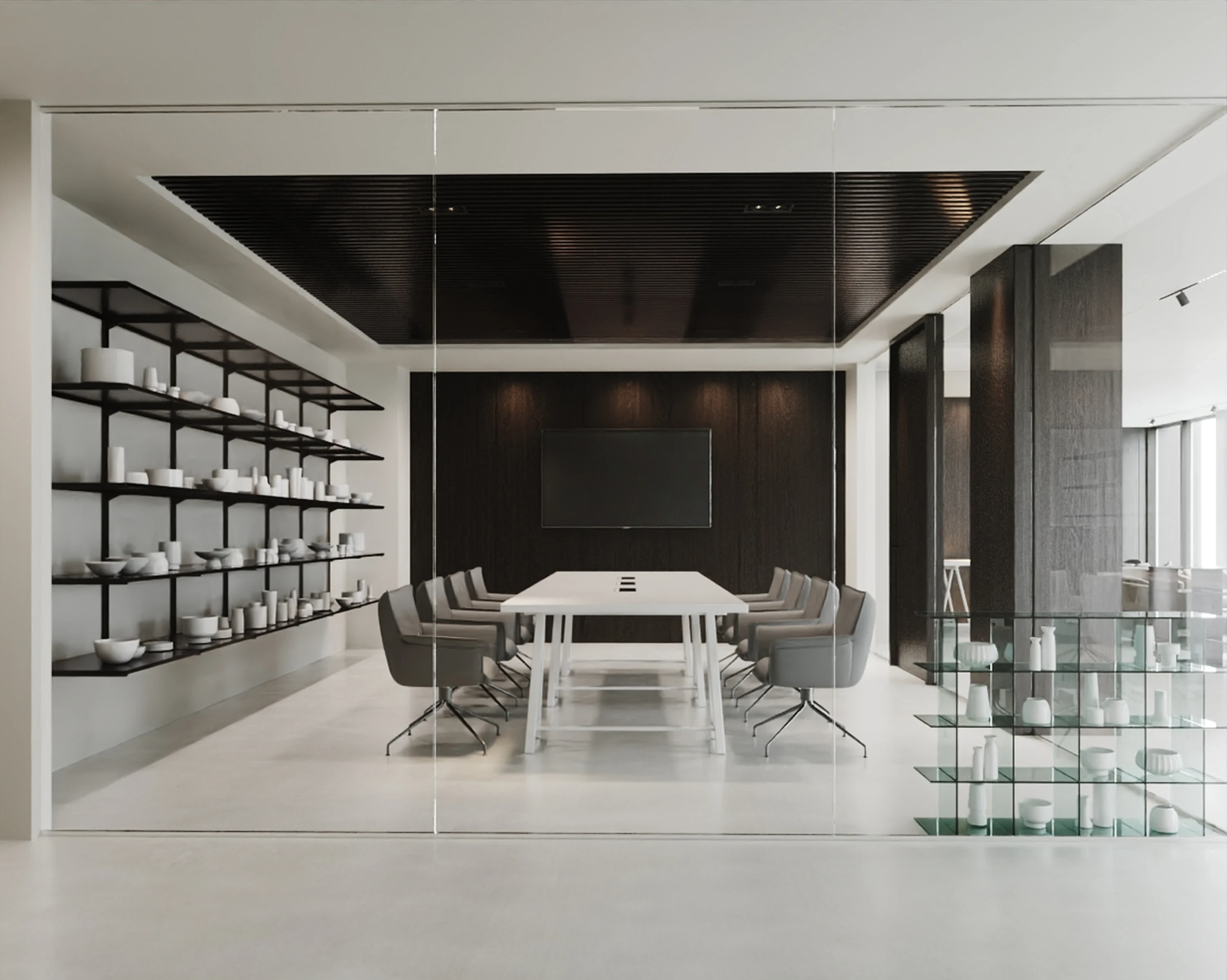 Détail — texture minérale adoucie avec lumière rasante.