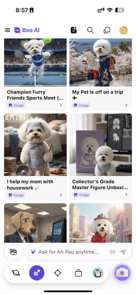 Boo AI Pet Portraits