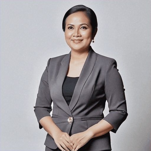 a man with a goatee smiles at the camera