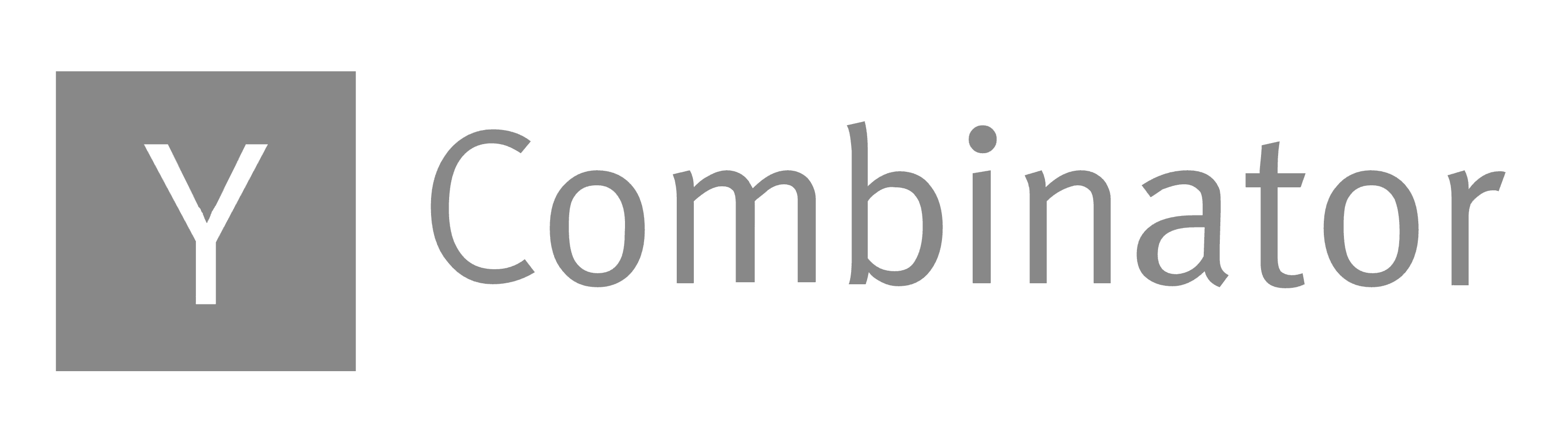 Y Combinator Logo – weltweit führender Startup-Accelerator, an dem Comena teilgenommen hat