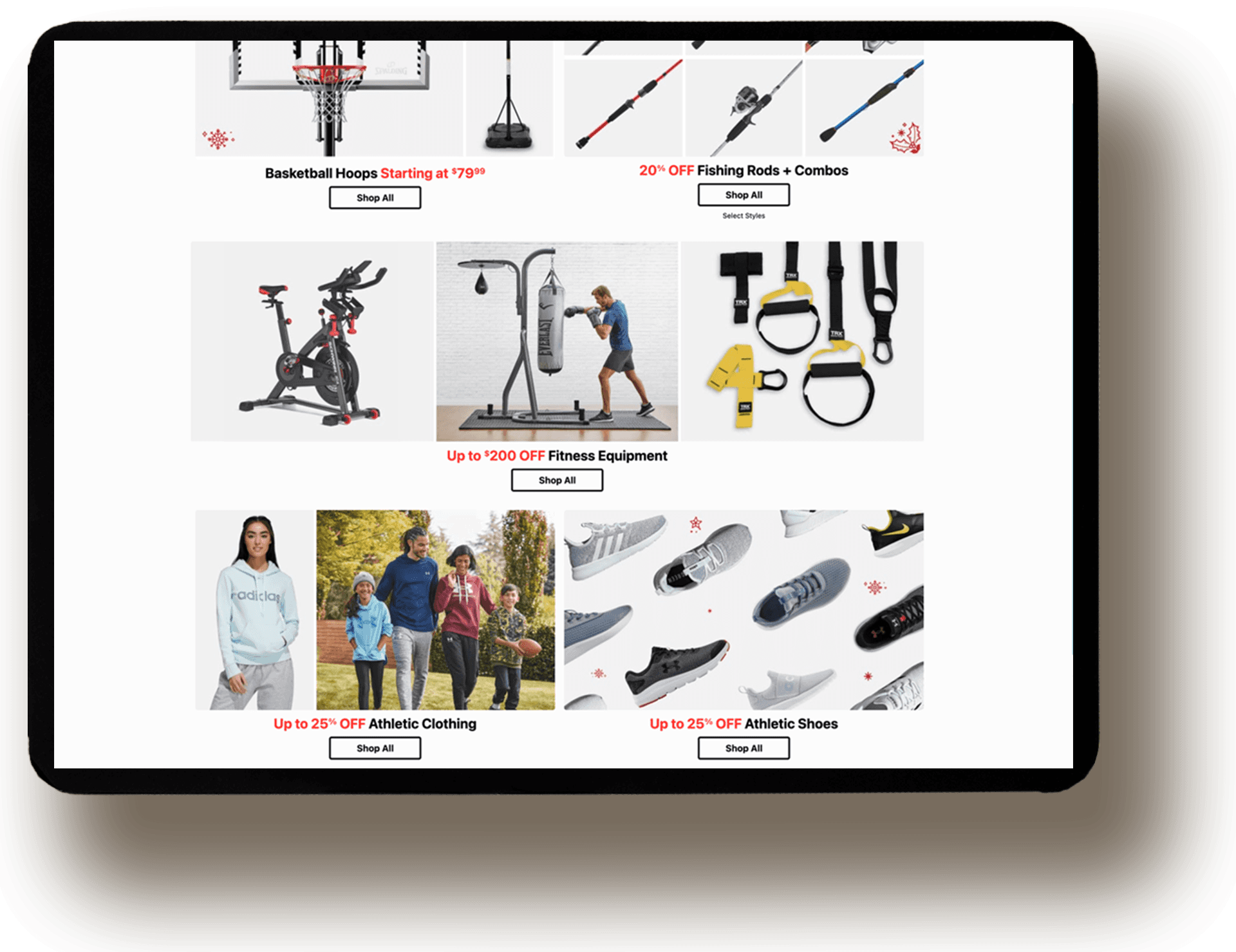 Hifi of home screen for medconnect site