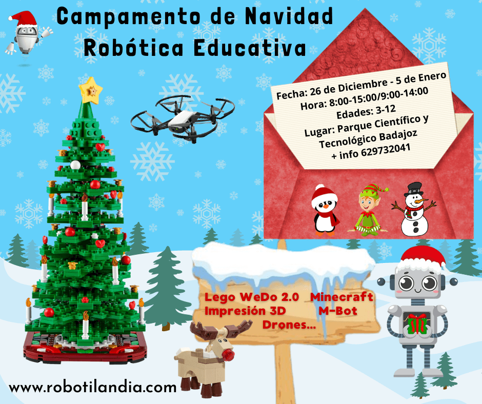 Campamento Navidad Robotilandia 2024