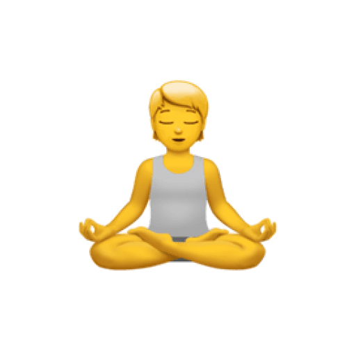 Memoji- Ruhe und Fokus im Business oder yoga