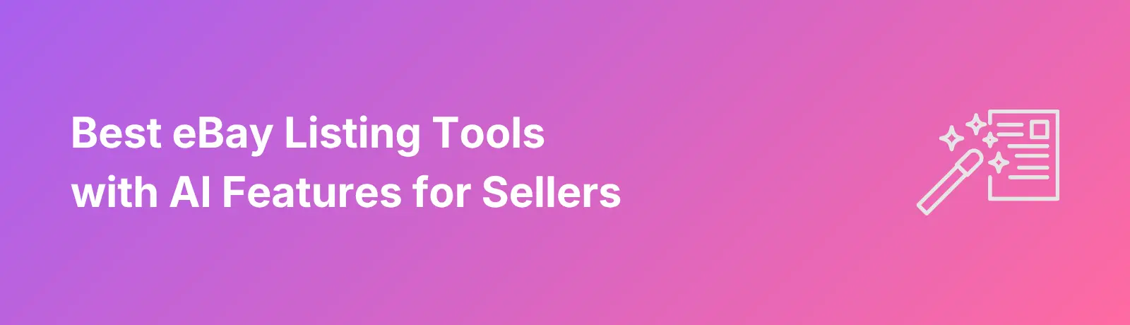 eBay Listing Tools - Banner