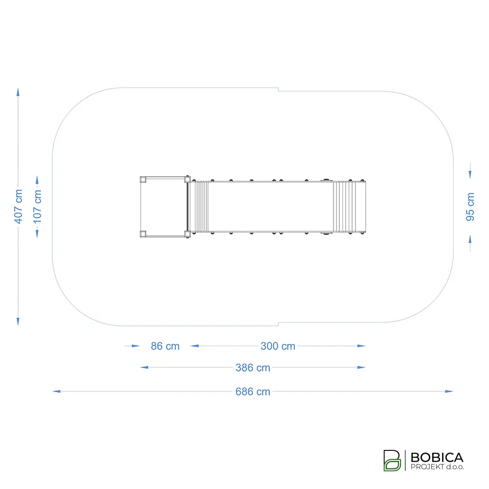 Tobogan za brdo "Slope Slider"