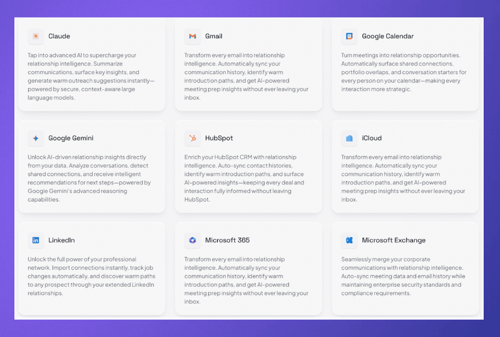 Some top CRMs also come with built-in capabilities for integrations