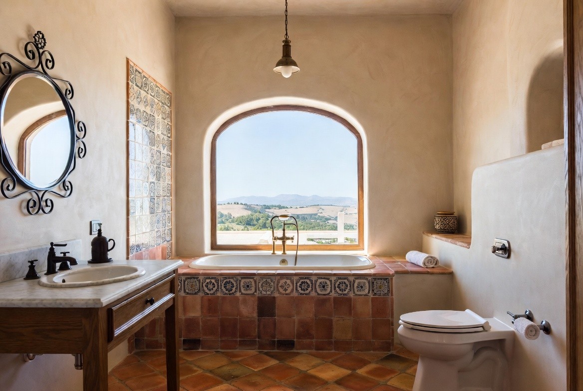 Double room bathroom photo