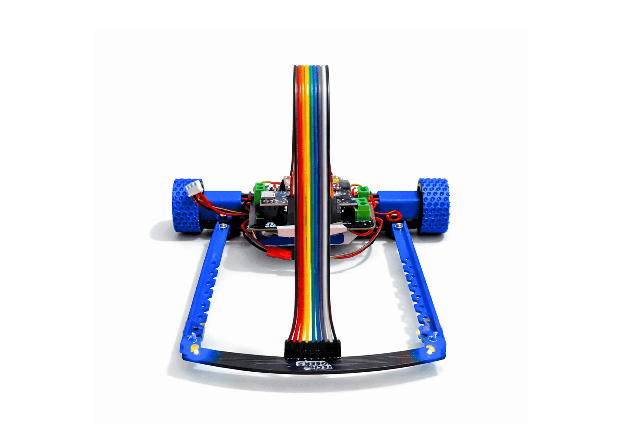 MARK 2 LINE FOLLOWING ROBOT TECHGEEKS FLOATING SHOT