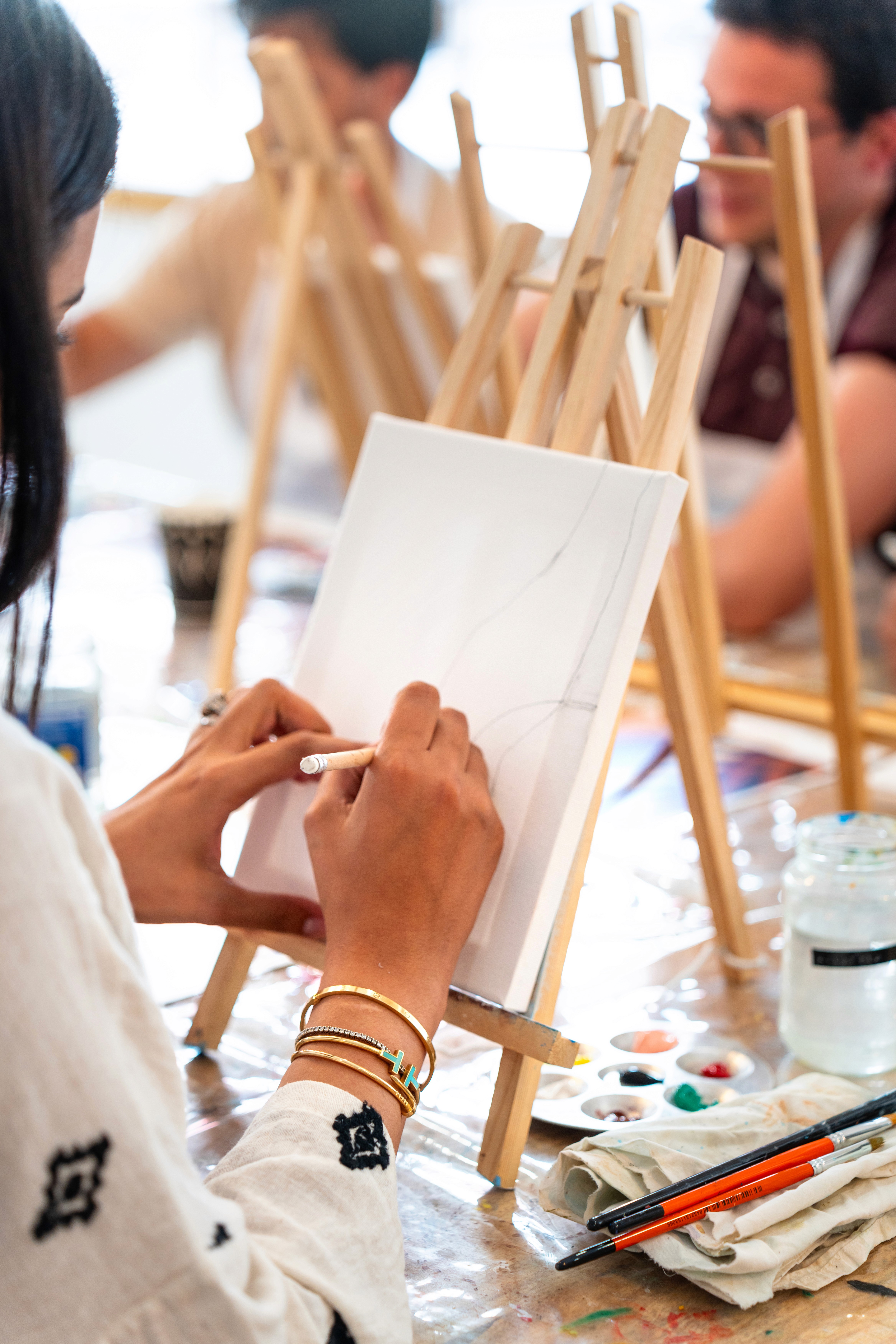 wide aerial view of a coastal mediterranean modern villa