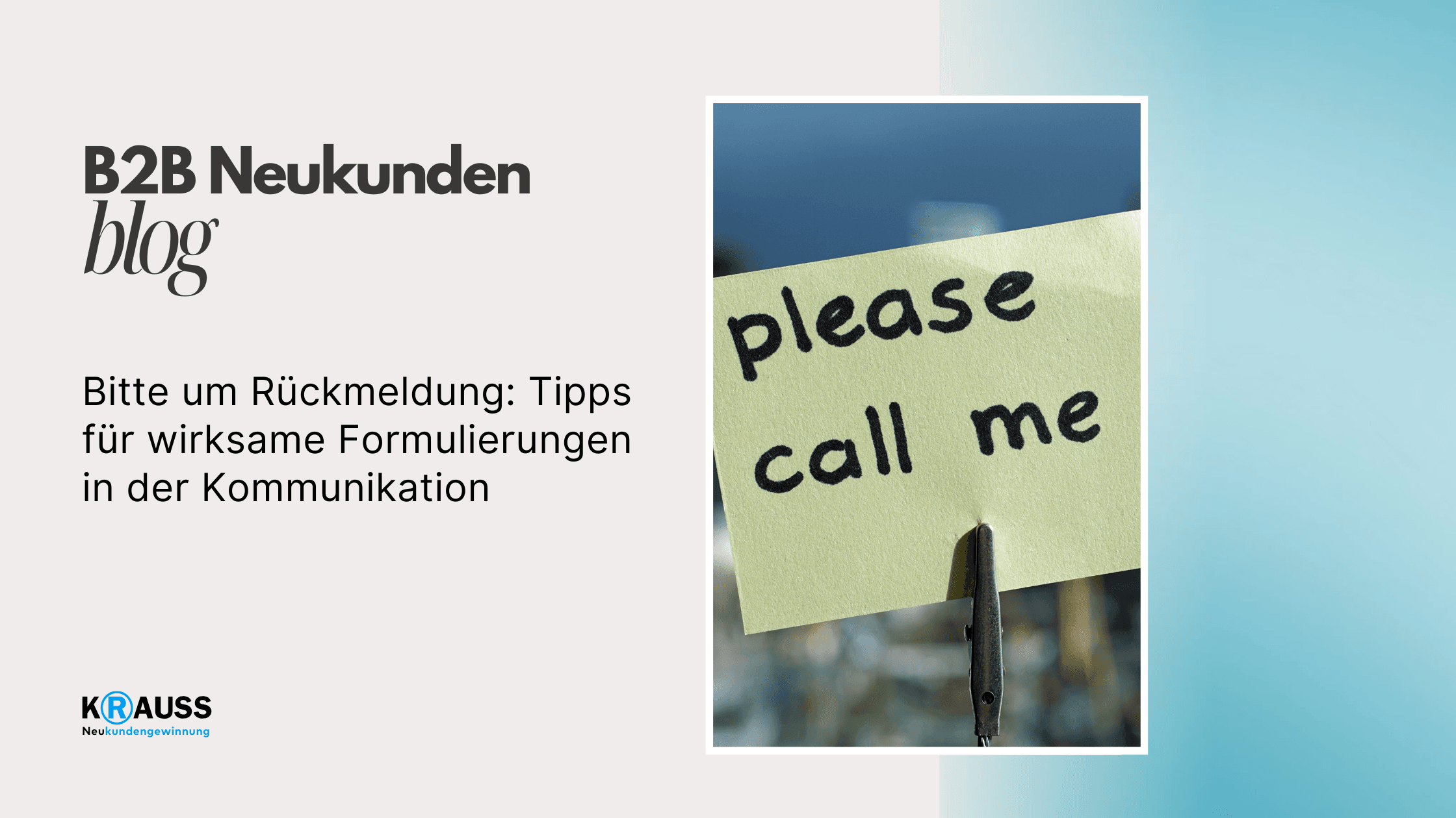 Bitte um Rückmeldung: Tipps für wirksame Formulierungen in der Kommunikation