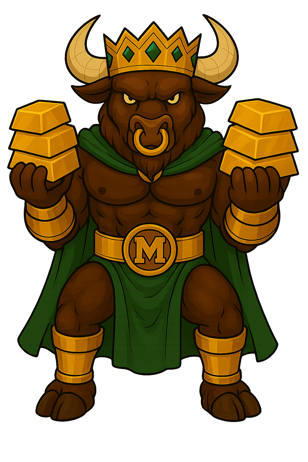 illustration of a safe shaped character counting dollar bills