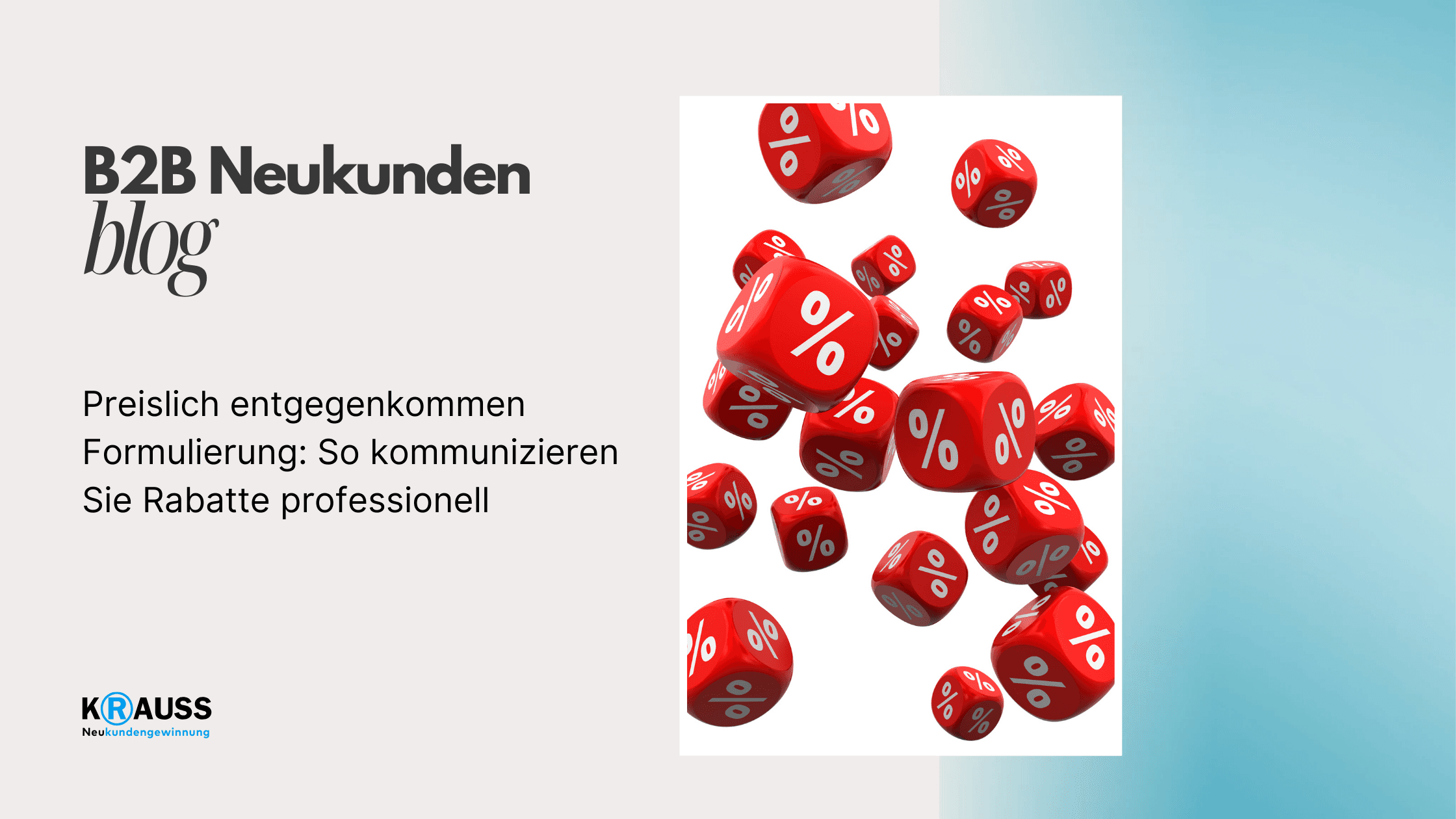 Preislich entgegenkommen Formulierung: So kommunizieren Sie Rabatte professionell
