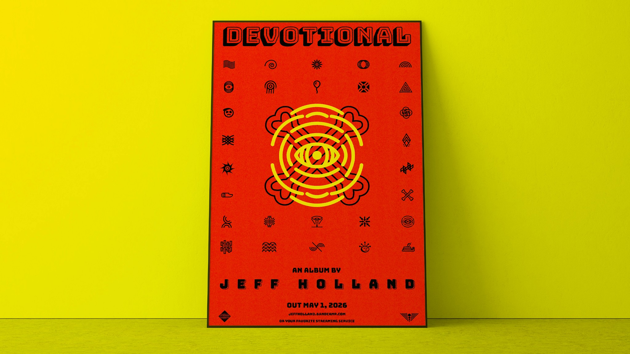Devotional album release poster
