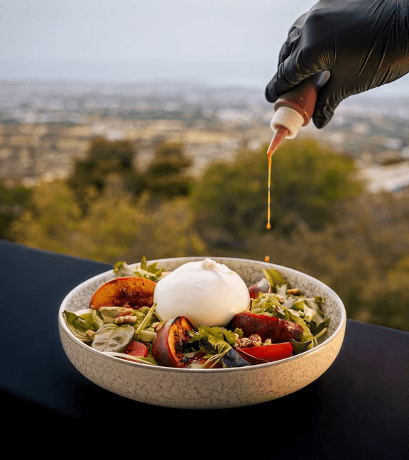 Pan-Fried-Peaches Salad Retreat