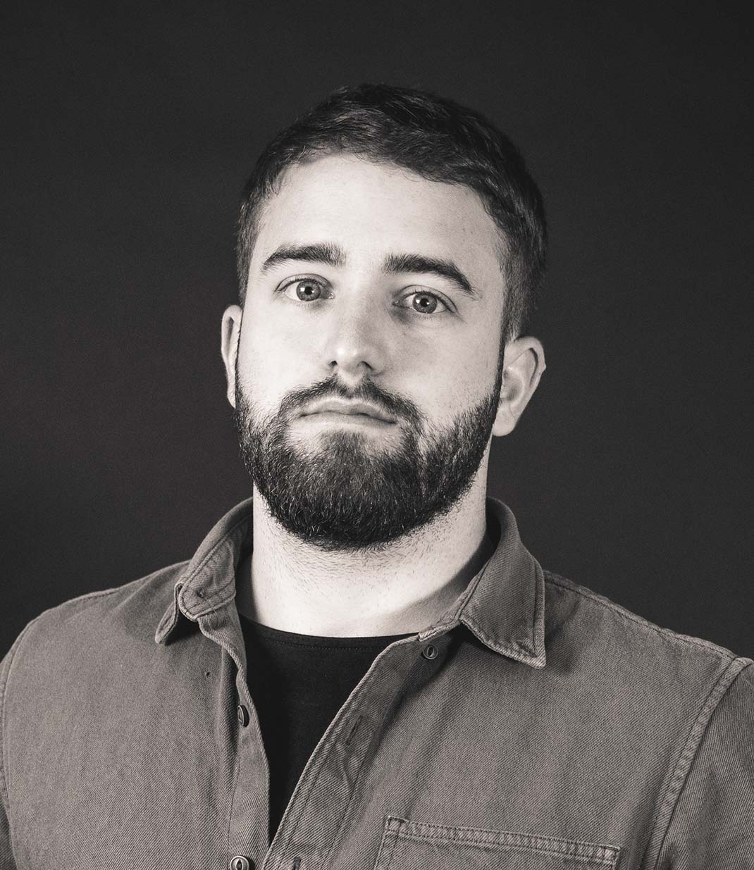 Portrait of portfolio creator