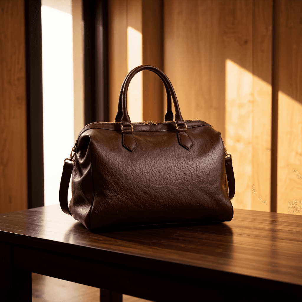 product photography of handbag