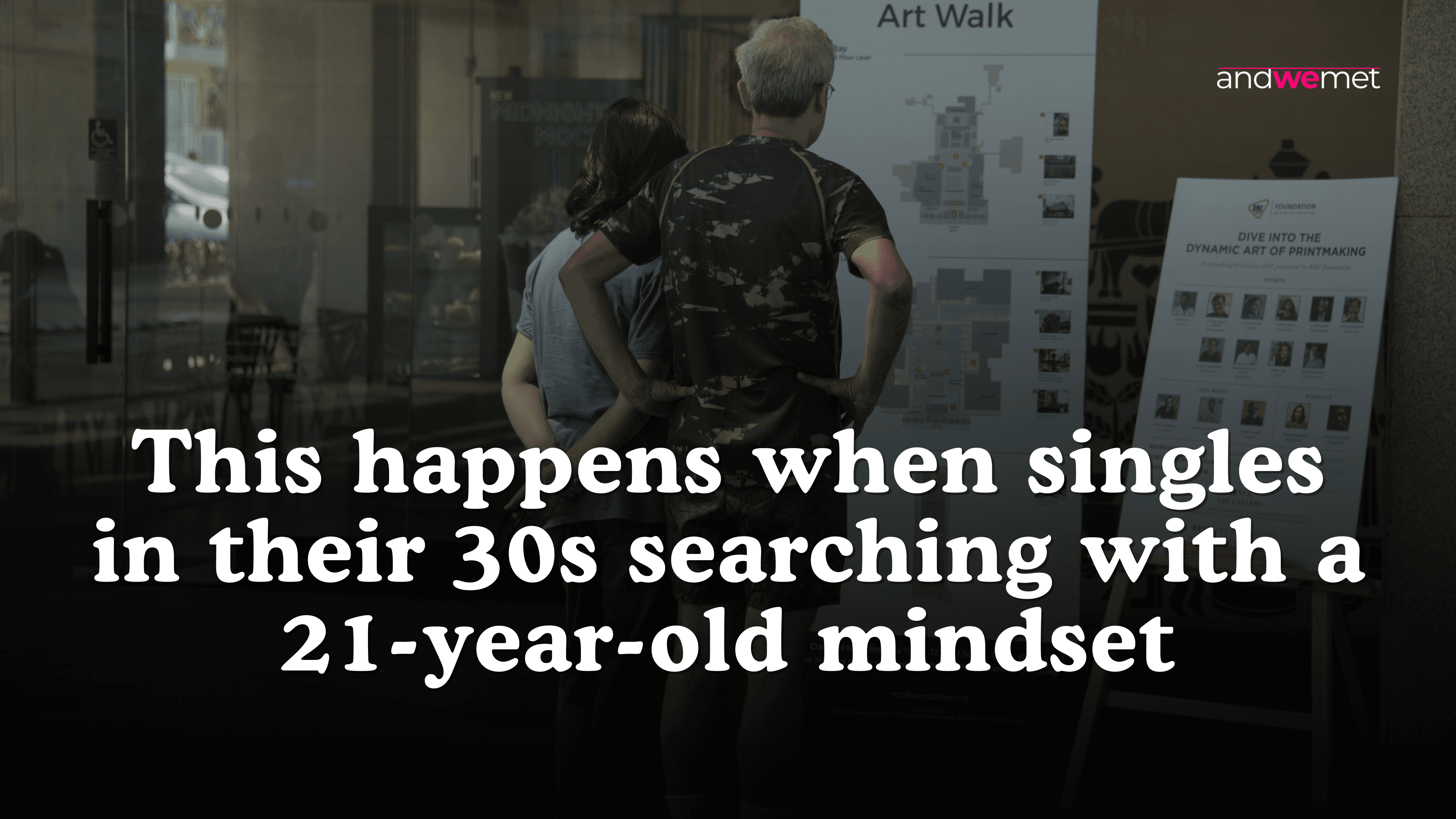 Discussing age-appropriate dating expectations - andwemet blog on dating mindset in your 30s