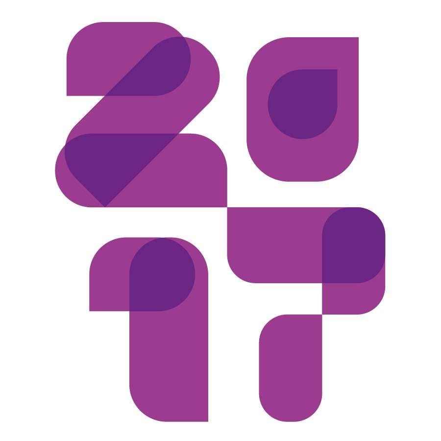 Stylized icon of the letters "2017"
