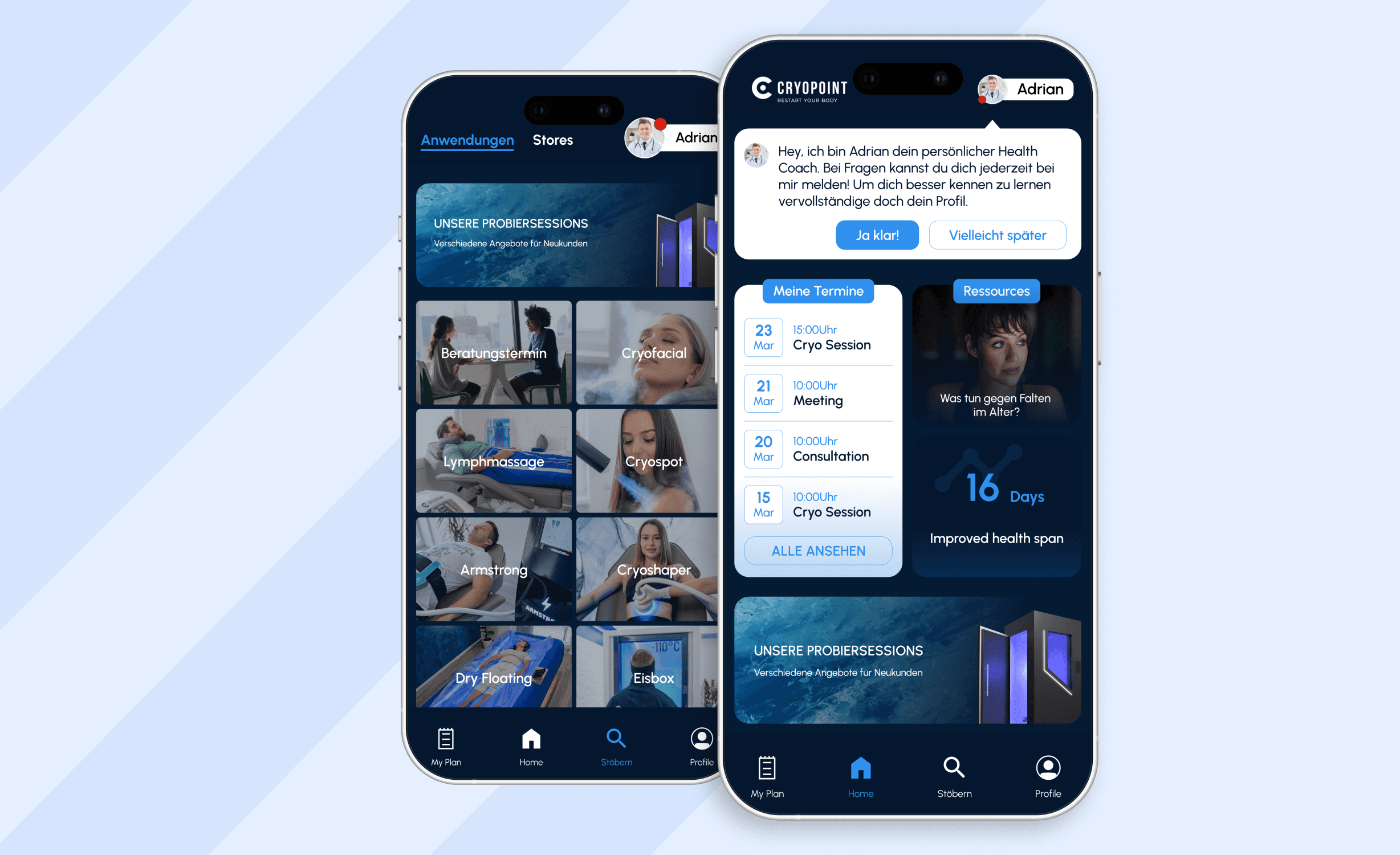 Cryopoint App