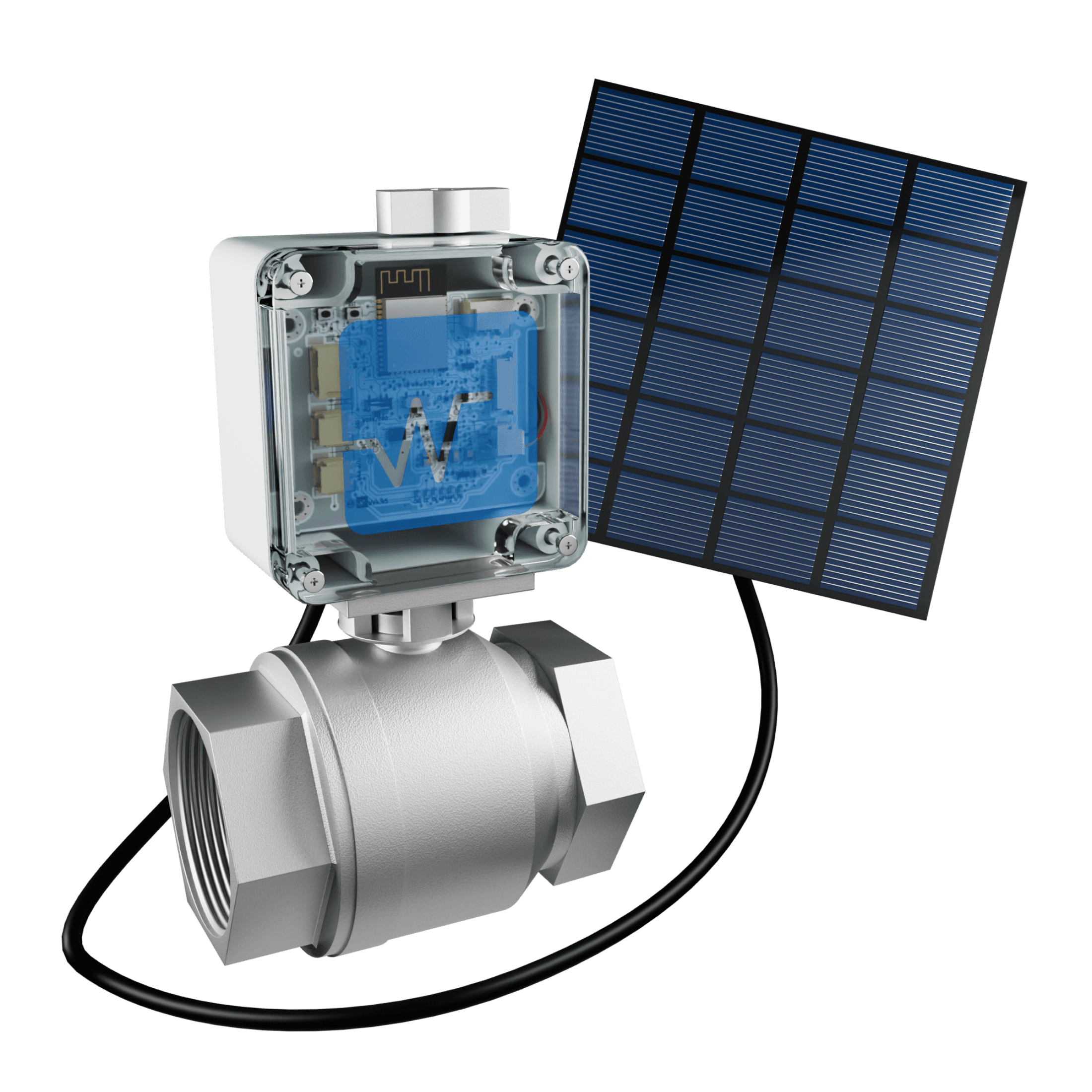 Waltr V - Automatic vavle controller with solar panel