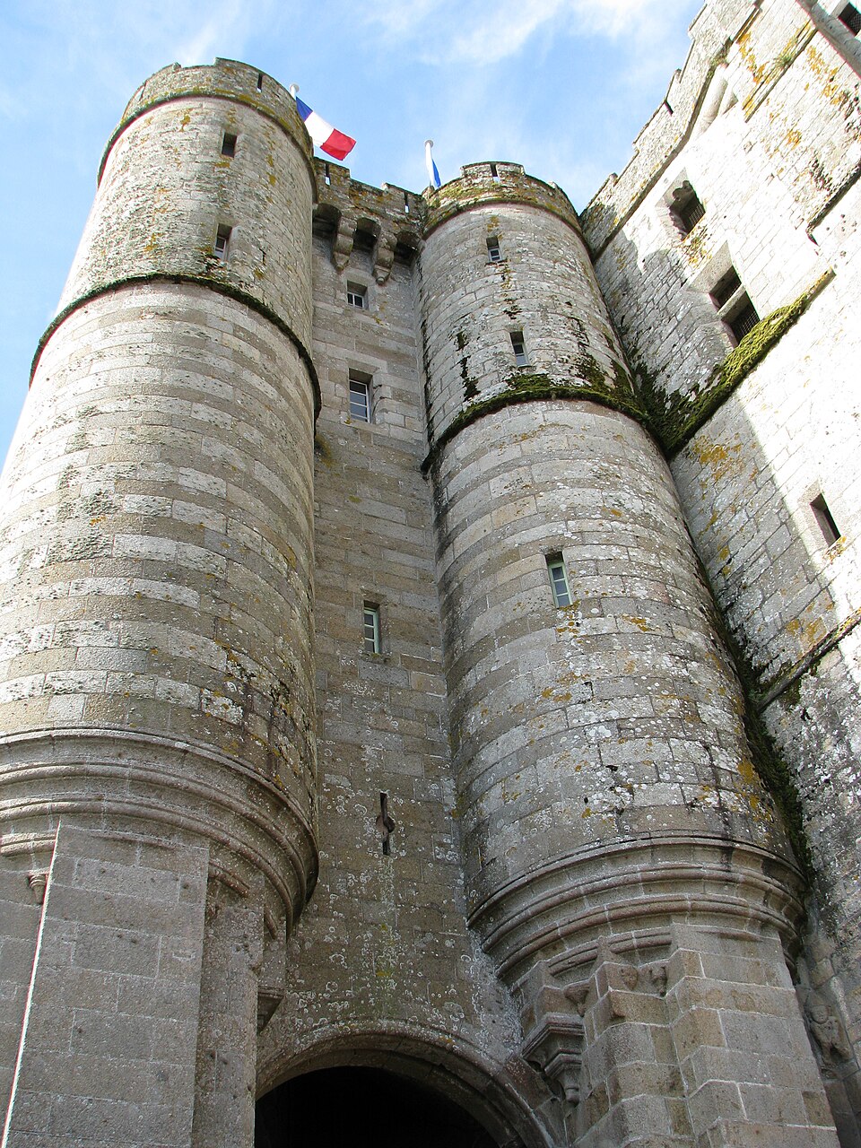 Ferris Wheel under blue skyu