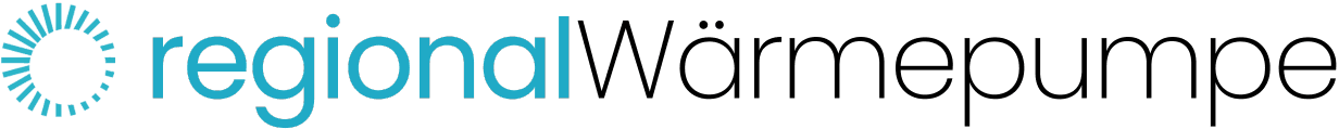 Das regional Wärmepumpe Logo in Farbe.