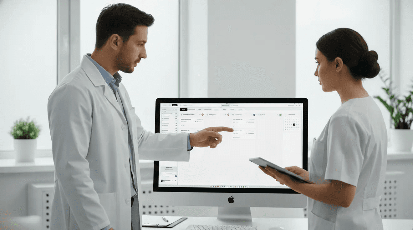 A mockup of Freelio's mobile app