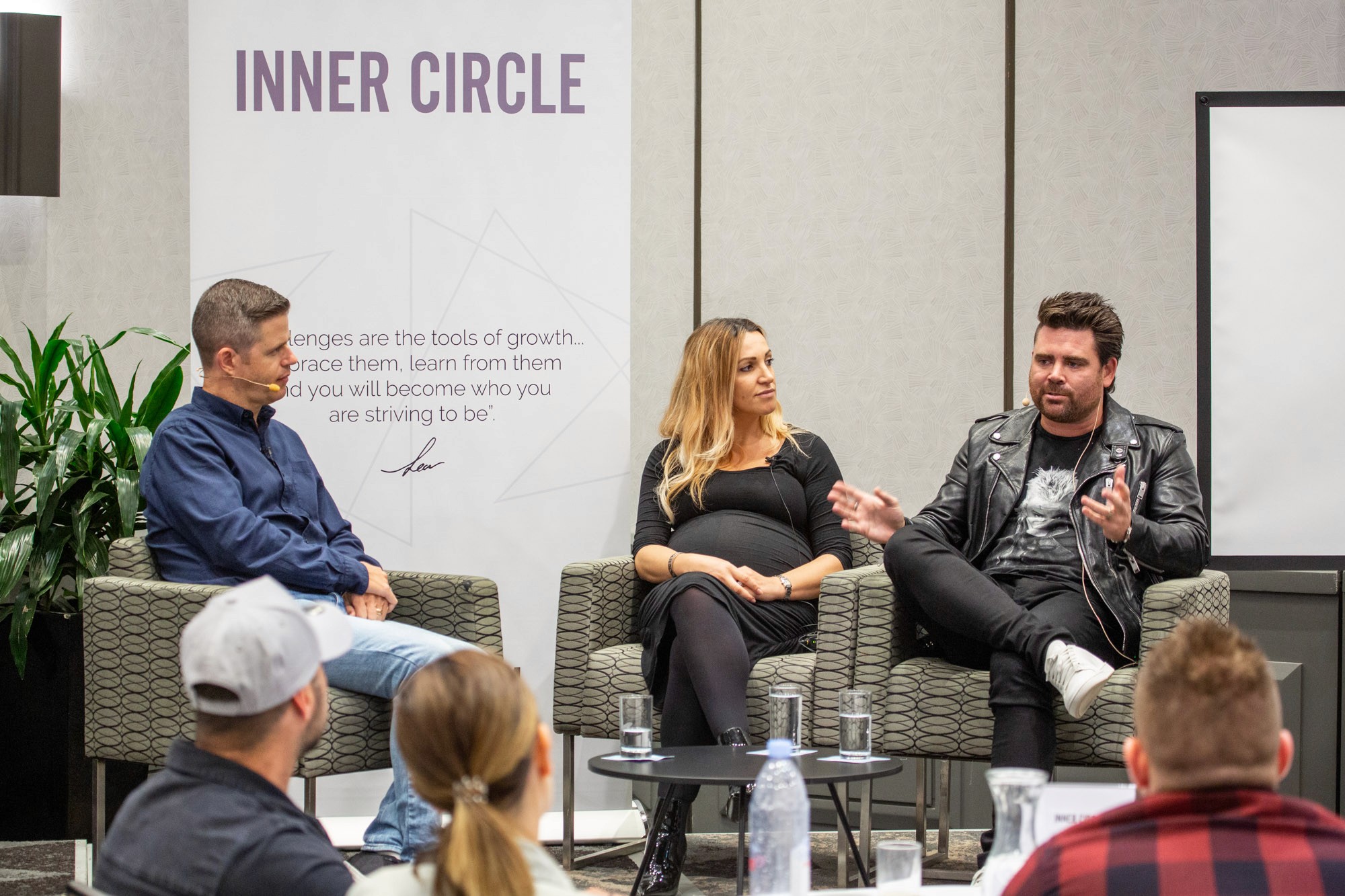 Male Professional talking using Microphone