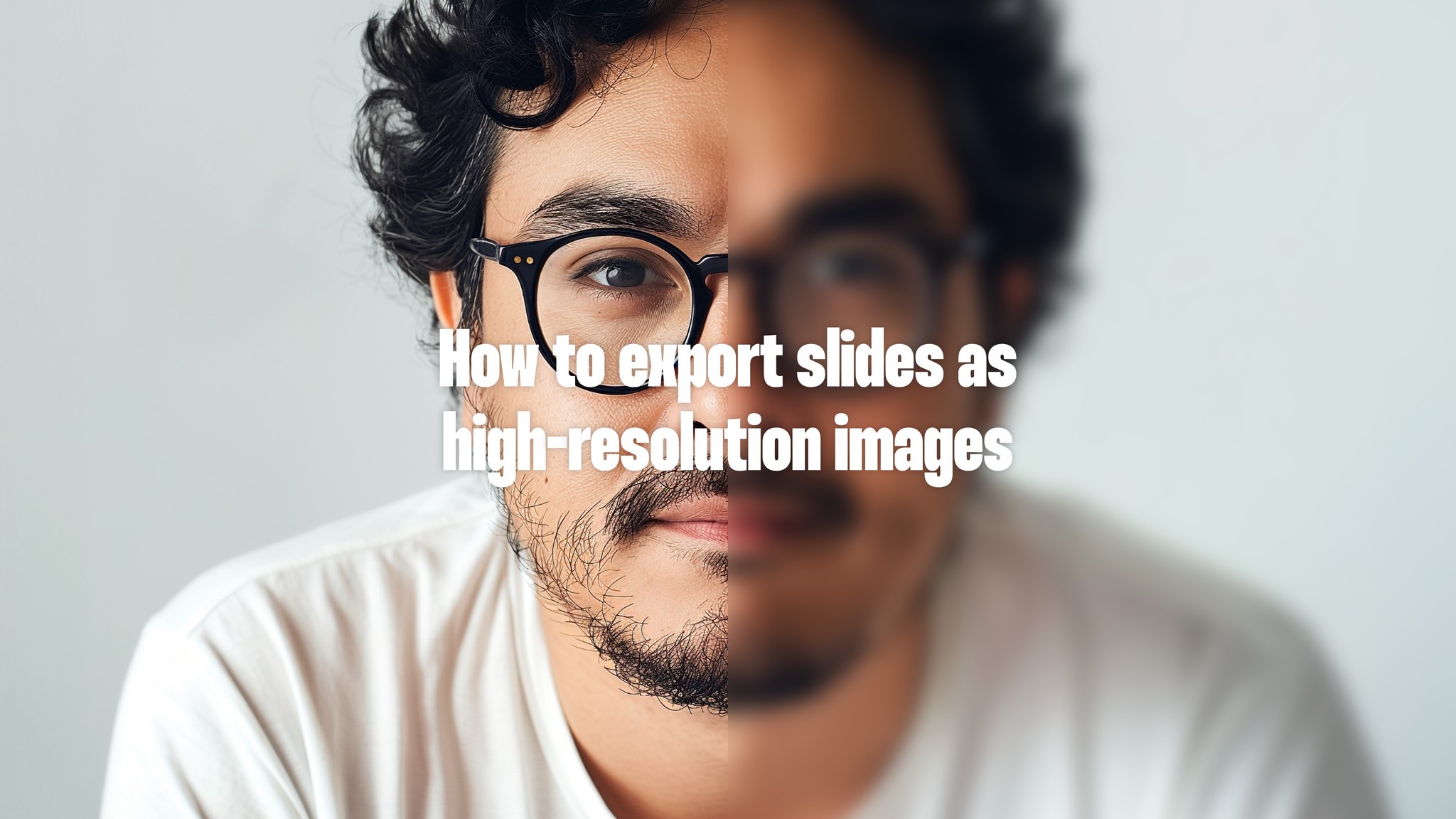 How to export PowerPoint slides as high-resolution images