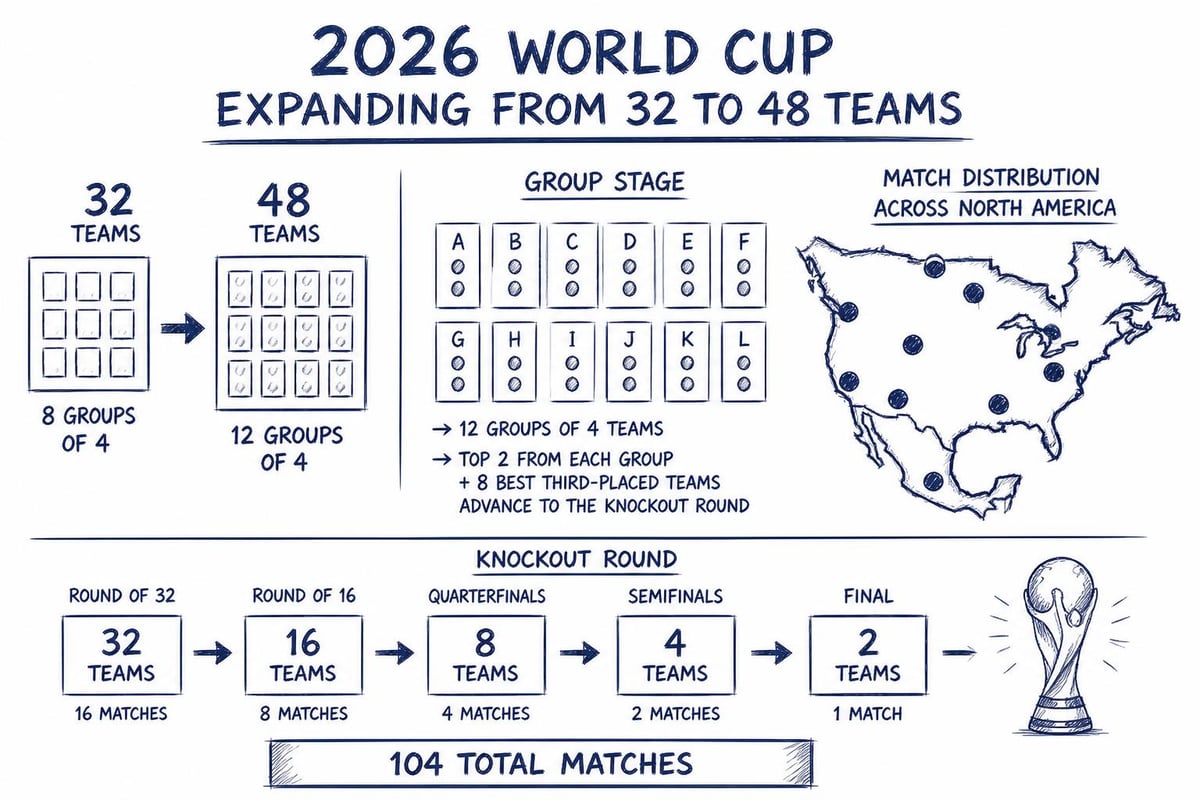 2026 World Cup tournament format