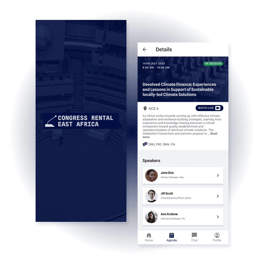Delegate Event and Management App
