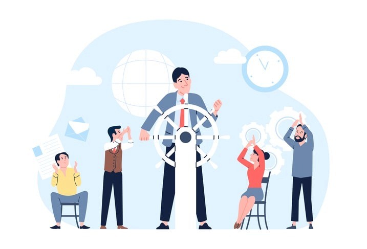 An illustration showing various board members in a meeting discussing board of directors positions.
