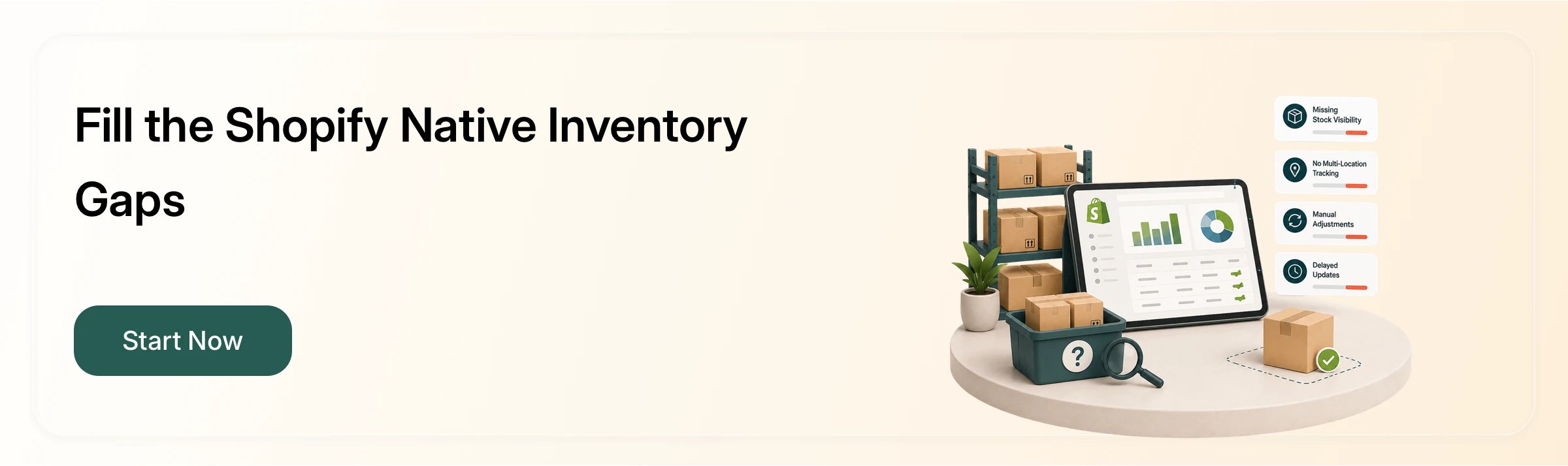 Fill shopify native inventory gaps with ChannelBay