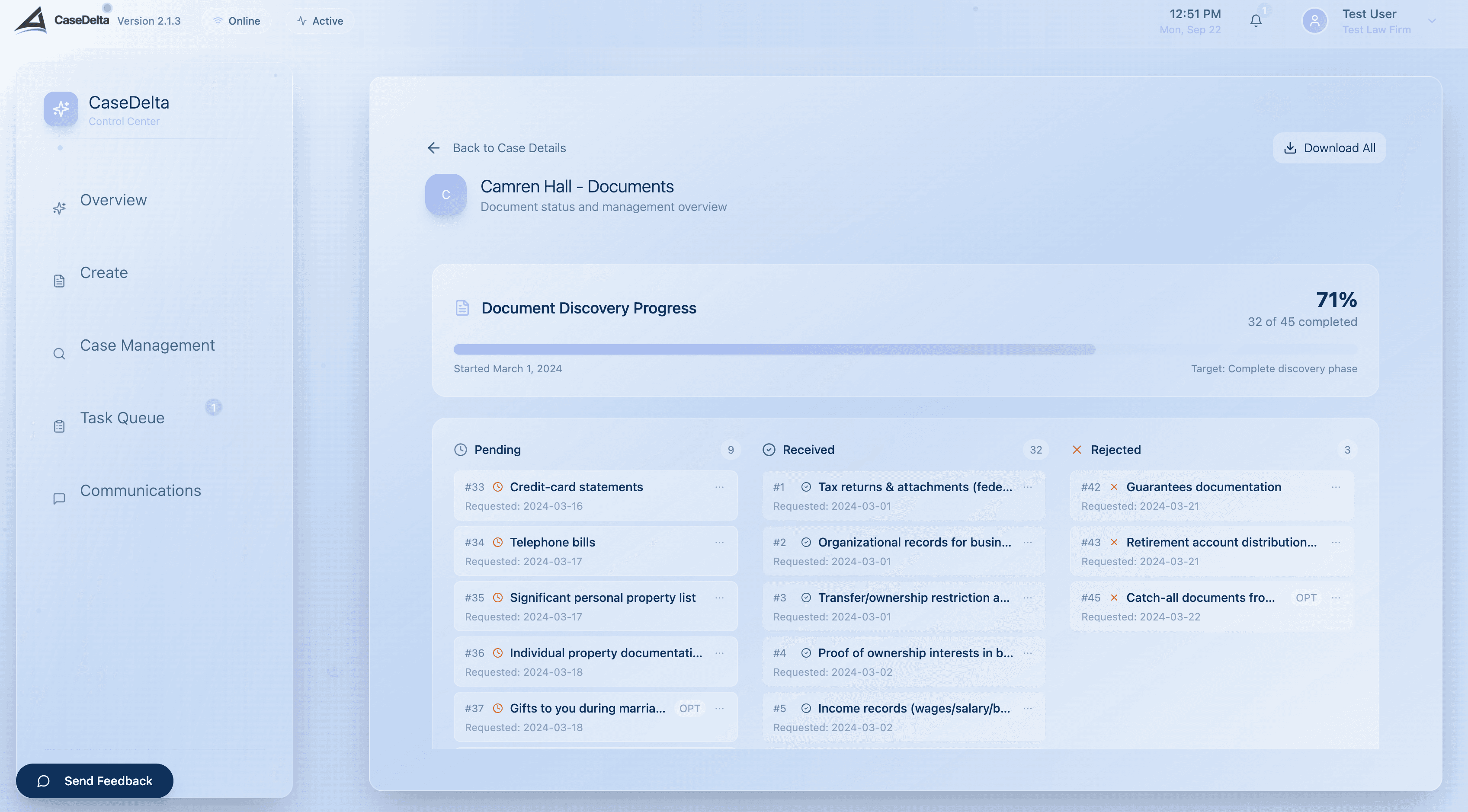Dashboard