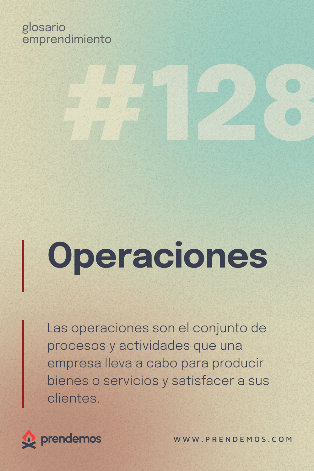 Qué son las Operaciones en un Emprendimiento