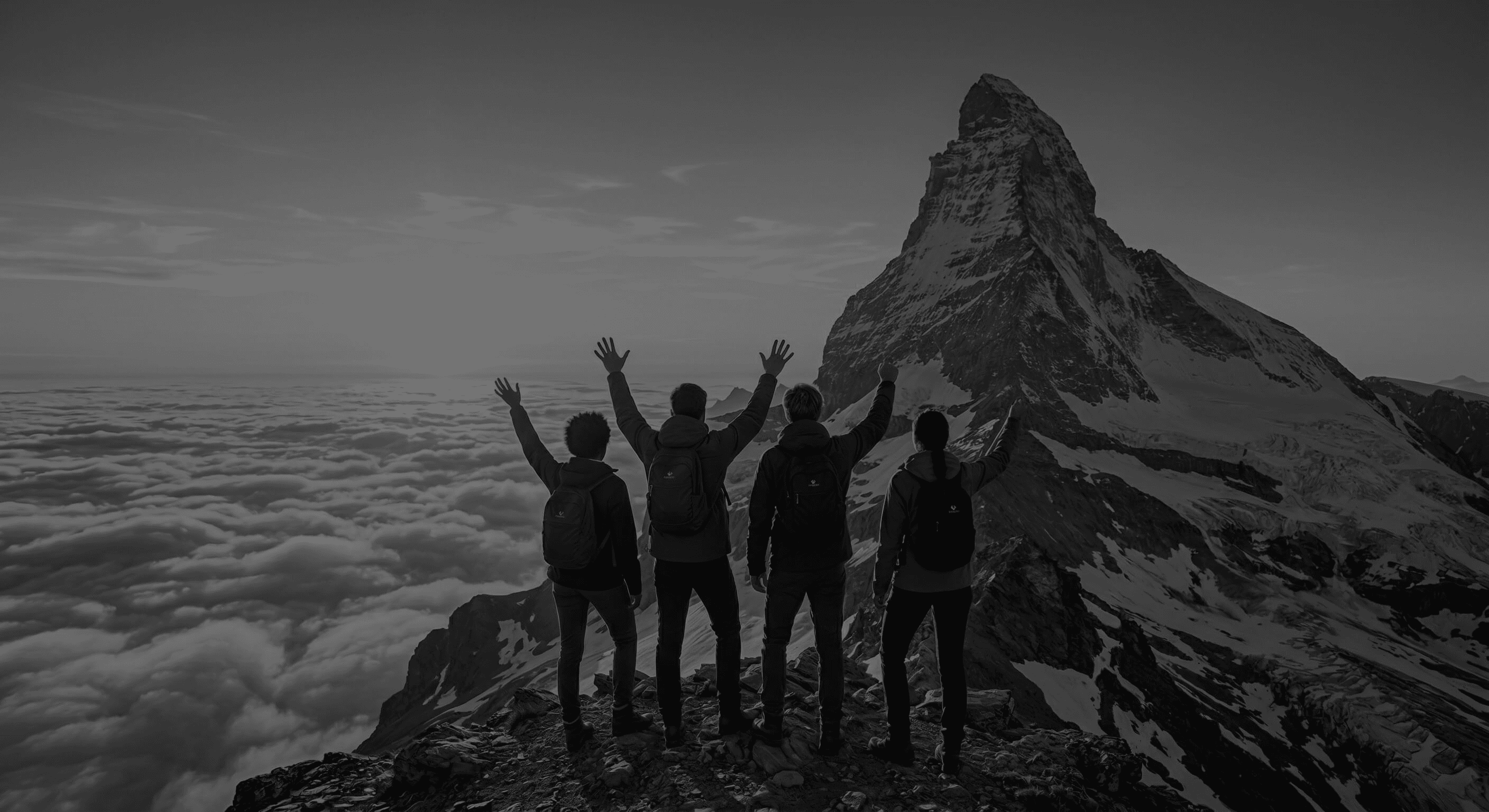 Snowboarder carving a turn on a snowy slope.