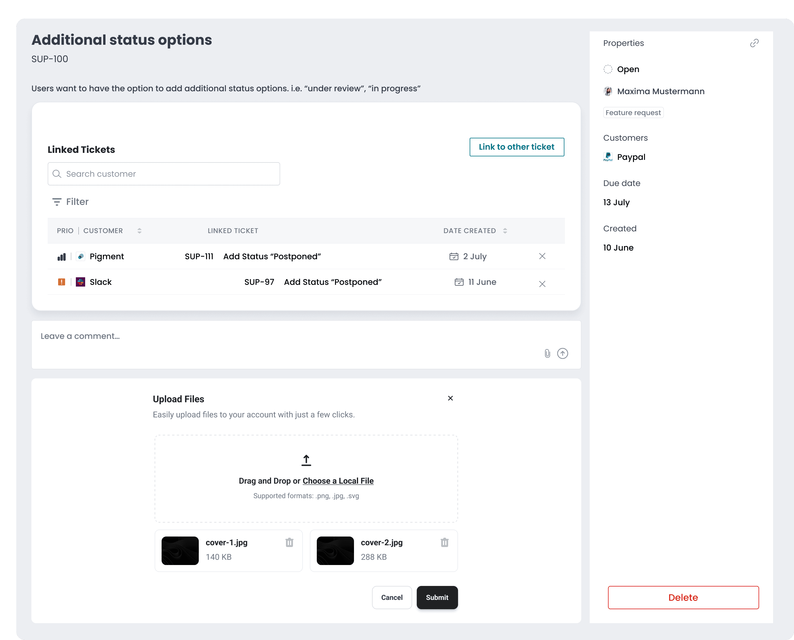 Prioritize issues and communicate in the team